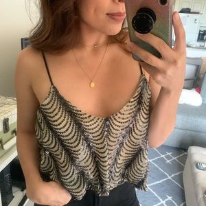 Tops - Sequined Top Tops - Sequined Top